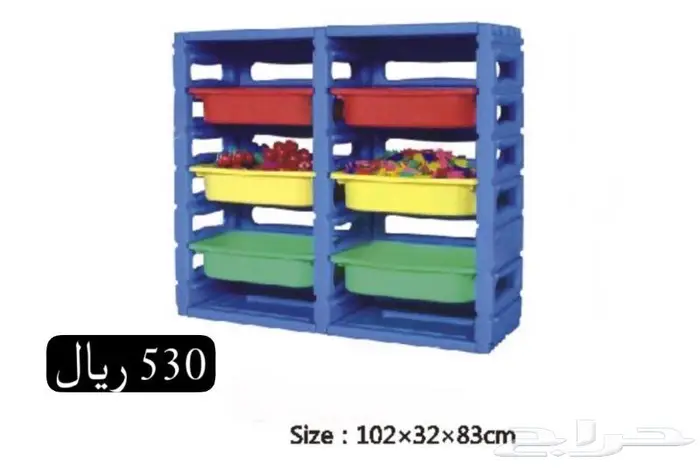 ادراج ورفوف للأطلفال 4