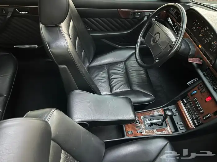 مرسيدس بنز 560SEL وارد اليابان 1990 بحالة الوكالة 58