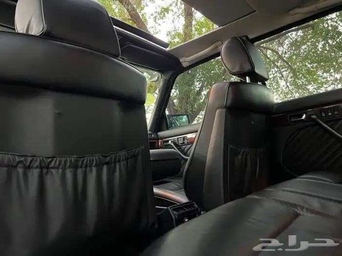 مرسيدس بنز 560SEL وارد اليابان 1990 بحالة الوكالة 63