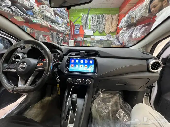 تركيب شاشه نيسان صني 2023 0