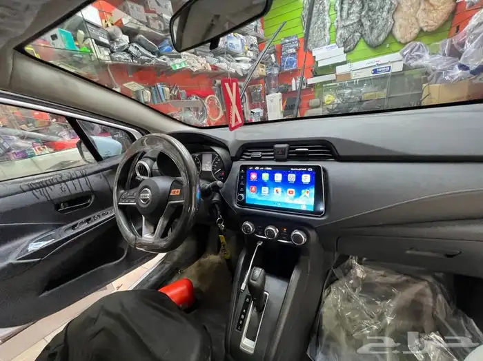 تركيب شاشه نيسان صني 2023 2