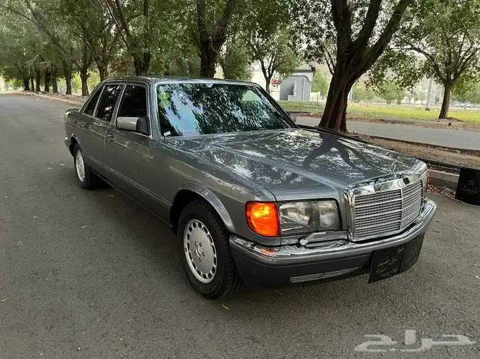 مرسيدس بنز 560SEL وارد اليابان 1990 بحالة الوكالة 2