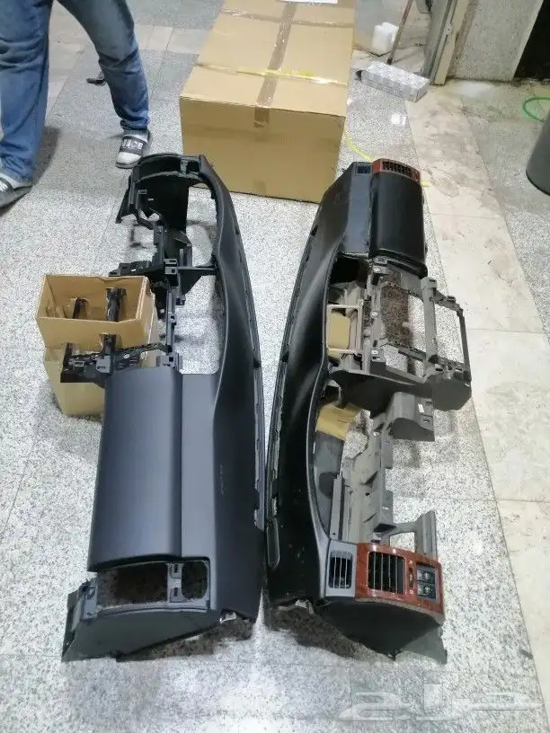 صدام مع لحيه سوبر سفاري مستخدم امامي صدام فتك لحيه باترول قط 4