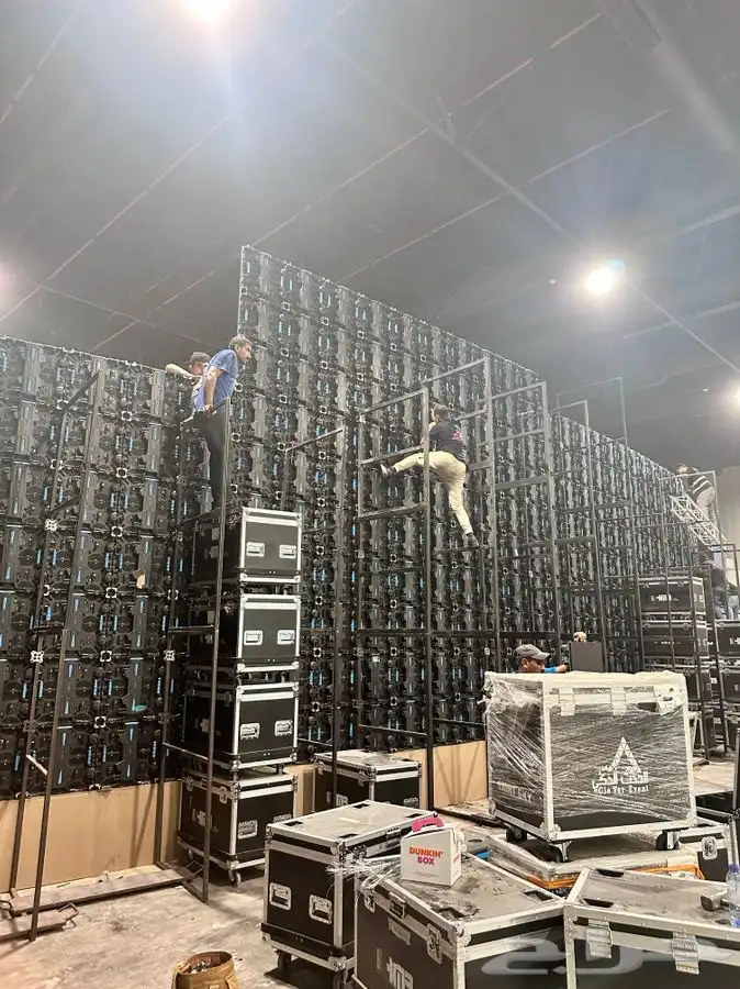 تاجير شاشات عملاقه 45