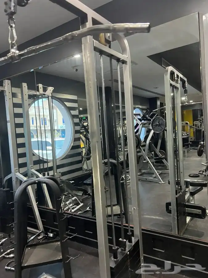 دفاش أرجل سحب ضهر متوازي عقله دنابل كيبل كروس سير نادي 62