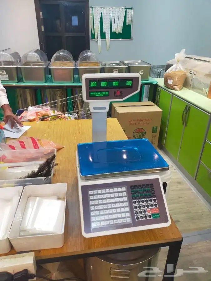 كاشير لمس وايباد اجهزة محمول ميزان باركود طابعة بوليصة 8