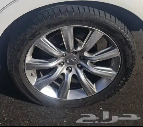 جنوط انفنتي كيو اكس QX او QX   مع كفراتها عدد 5 حبات 0