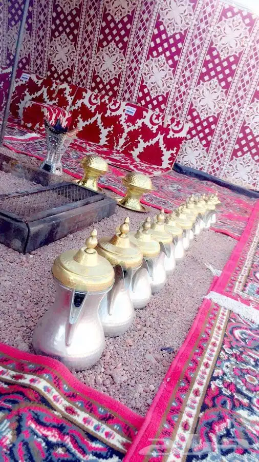 تجهيز مخيمات في حائل مع عمال ضيافة 26