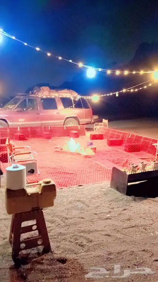 تجهيز مخيمات في حائل مع عمال ضيافة 14