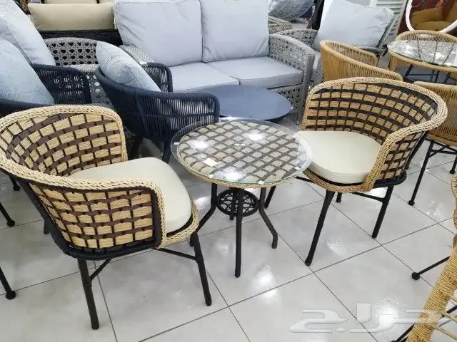 كراسي لاونج   جلسات مقاهي 32