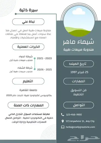 تصميم وكتابة سيرة ذاتية احترافية تصميم لوقو تجاري وهوية تجار 0