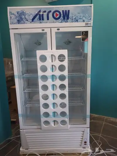 ثلاجه ارو بابين زجاج 4