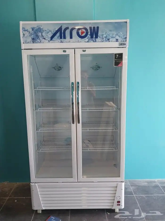 ثلاجه ارو بابين زجاج 5
