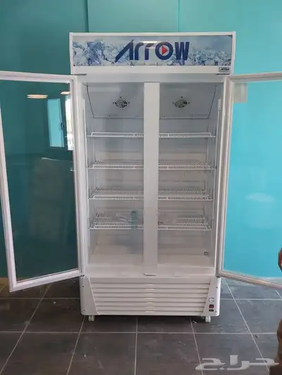 ثلاجه ارو بابين زجاج 2