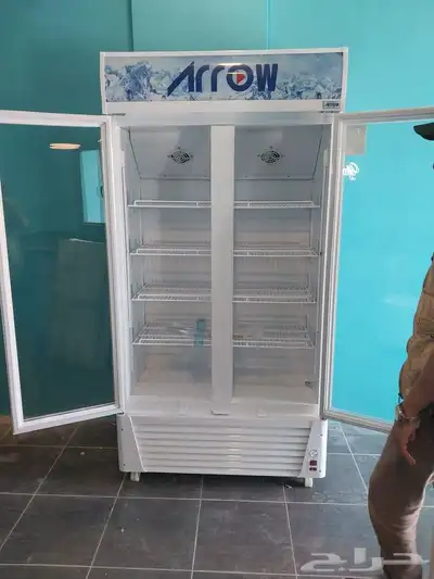 ثلاجه ارو بابين زجاج 1