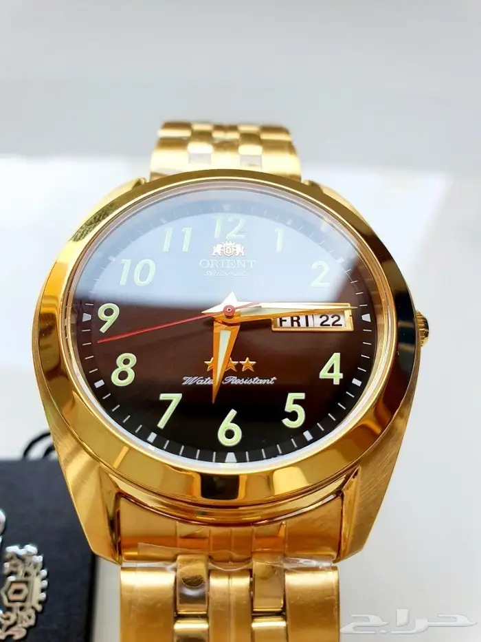 ساعة اورينت القديمة الاصلية تماتيك مضيئة بالظلام 6