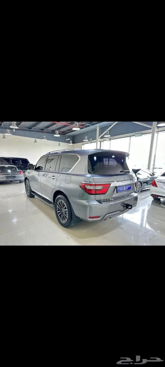 علامة نيسان المسعود وV8 7