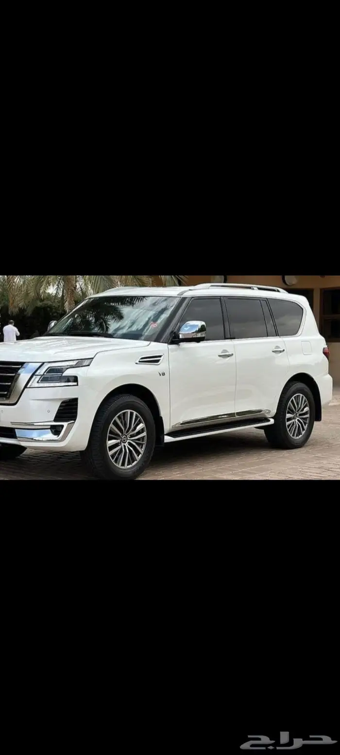 علامة نيسان المسعود وV8 10