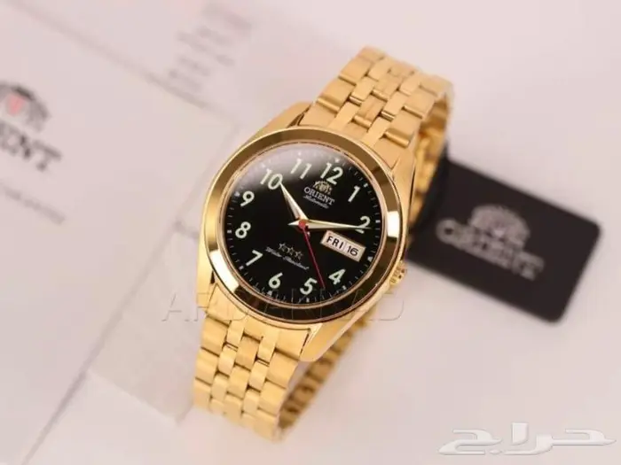 ساعة اورينت القديمة الاصلية تماتيك مضيئة بالظلام 2