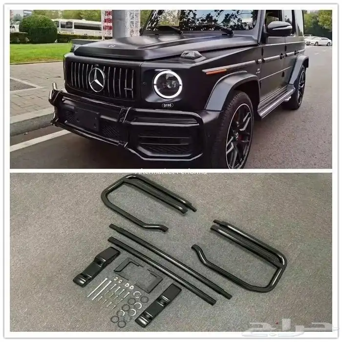 كت تعديل جي كلاس G63 _برابوس_شمعات وشبك w463 9