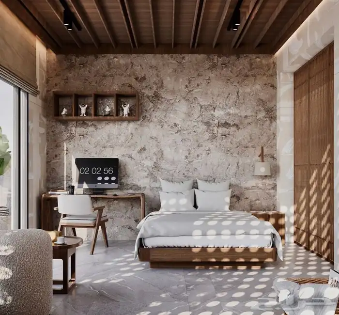 بناء كوخ وديكور الاستراحات والجلسات الخارجية والداخلية 2