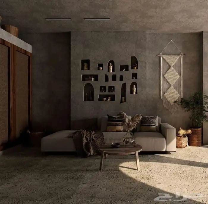 بناء كوخ وديكور الاستراحات والجلسات الخارجية والداخلية 20