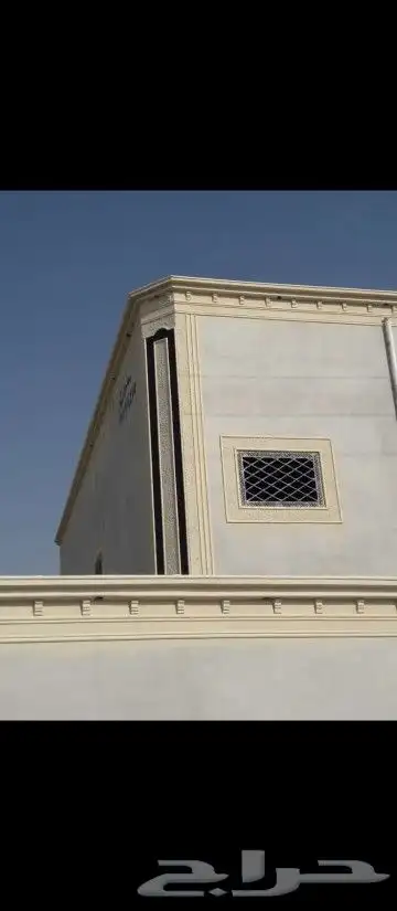 معلم ديكورات خارجيه بشكل الحجر الطبيعي 2
