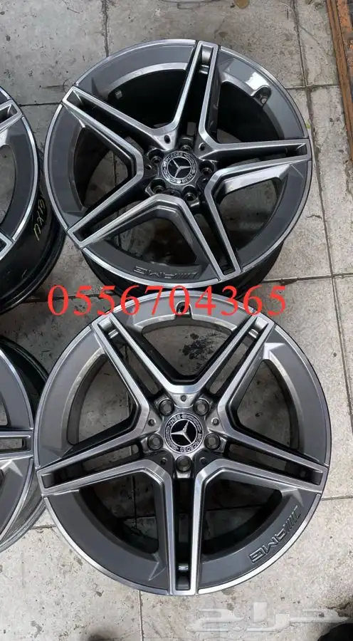 جنوط مرسيدس CLS مقاس 19 اصلي وكاله موديل 2022 12