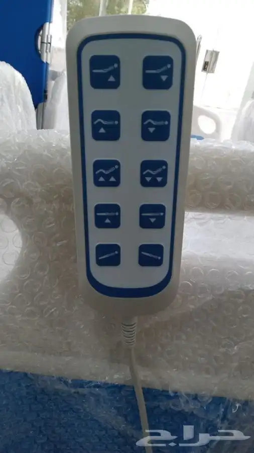 سرير طبي للمرضى جديد 5 حركات كهربائي جوانب فايبر 10
