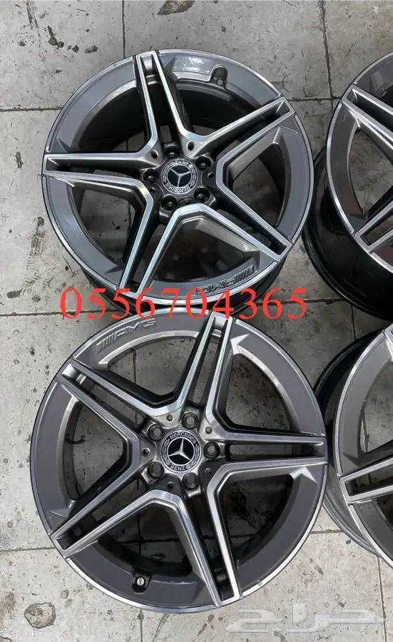 جنوط مرسيدس CLS مقاس 19 اصلي وكاله موديل 2022 11