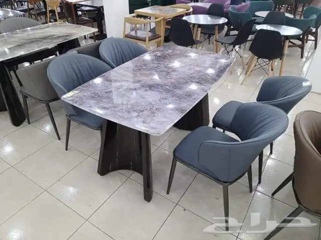 طاولات وسفر طعام رخام وخشب للطلب واتس 9