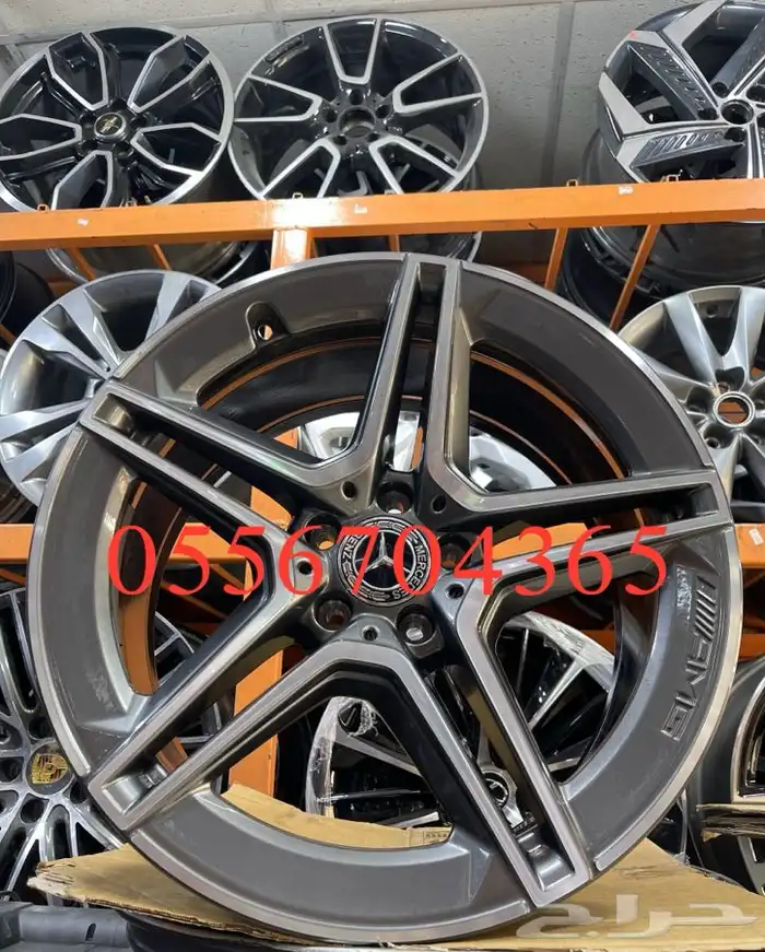 جنوط مرسيدس CLS مقاس 19 اصلي وكاله موديل 2022 0