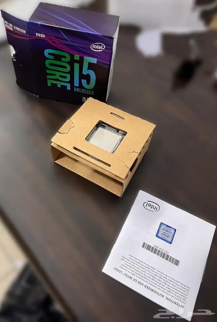 للبيع معالج intel i5 9600k بحالة ممتازه 0