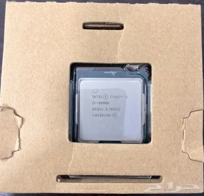 للبيع معالج intel i5 9600k بحالة ممتازه 4