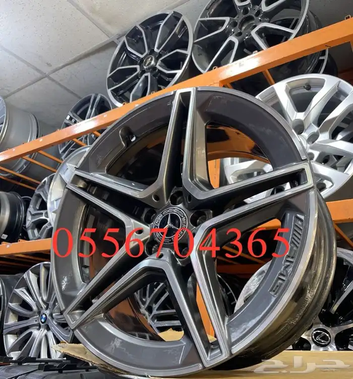 جنوط مرسيدس CLS مقاس 19 اصلي وكاله موديل 2022 13