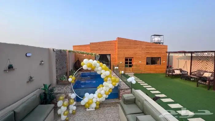 شاليه و كوخ ريفي و تنسيق جميع الحفلات 17