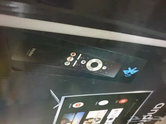 شاشة ماركة هاير 55 بوصة 4K نظام HDR نظام اندرويد 4