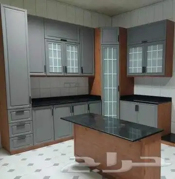 مطابخ خشب وصاج والمنيوم وخزائن ورخام صناعي 8