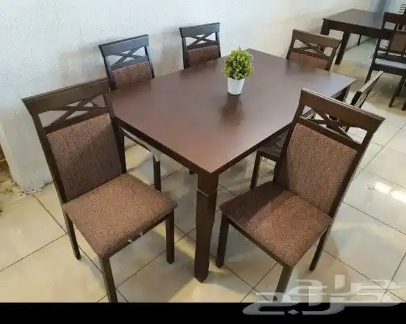 أفخم طاولات طعام تركية وماليزية جودة عالية رخام خشب 12