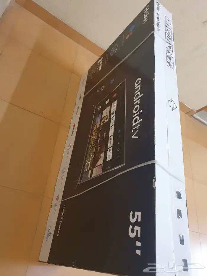 شاشة ماركة هاير 55 بوصة 4K نظام HDR نظام اندرويد 2