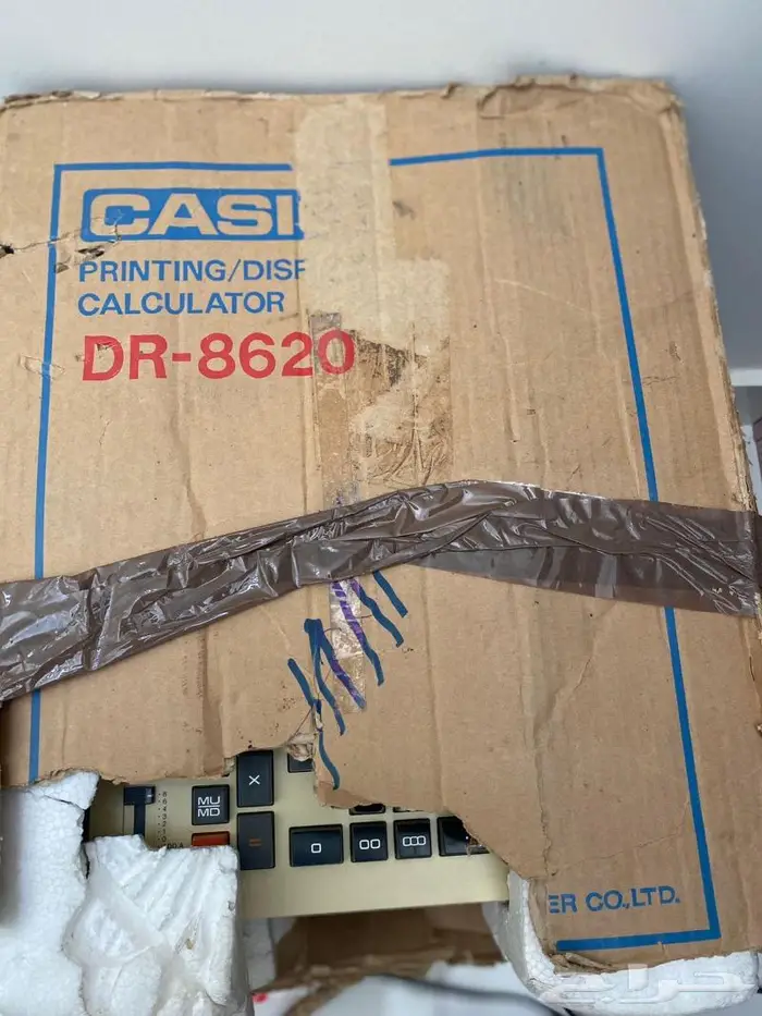 آلة حاسبة كاسيو ياباني مكسورة 2