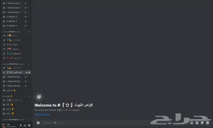 تصميم سيرفر دسكورد مع لوقو 1