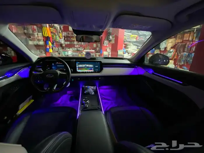 تركيب ليد داخلي على سيارة فورد توروس 2023 5