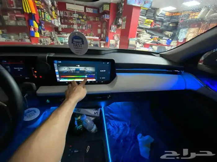 تركيب ليد داخلي على سيارة فورد توروس 2023 1