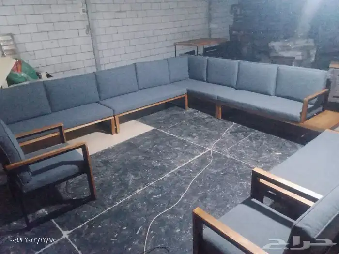 تفصيل جلسات خارجيه وداخليه وكنب وستائر حسب الطلب 4