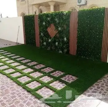 عشب صناعي دهانات ديكورات ترميم تشطيب تنسيق حدائق 8