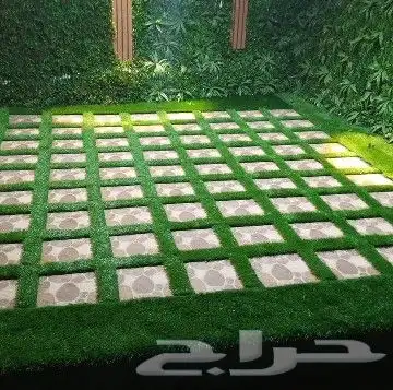 عشب صناعي دهانات ديكورات ترميم تشطيب تنسيق حدائق 6