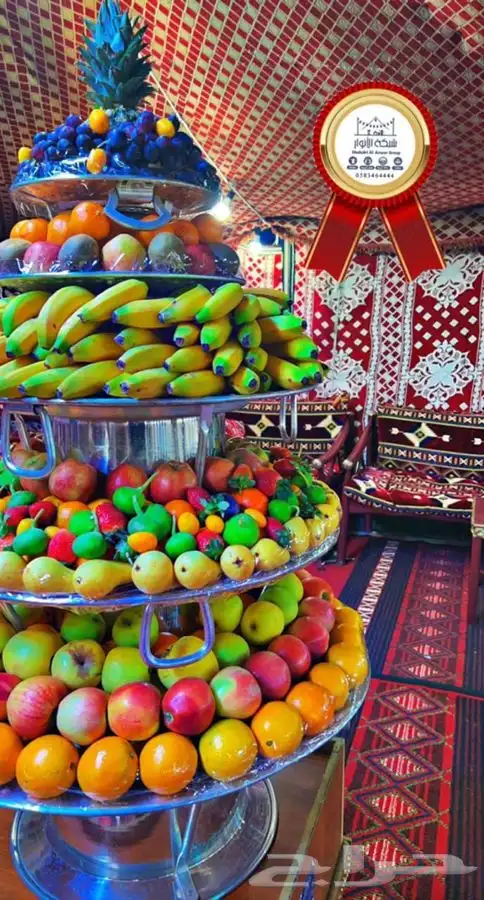 تجهيز الضيافة شامل مناقل ملكية شامل القهوجيين و الصبابين 9