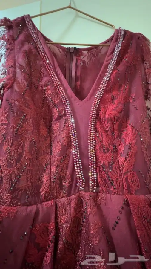 فستان حفلات ومناسبات نظيف للأمانة استخدام مرة وحده 5