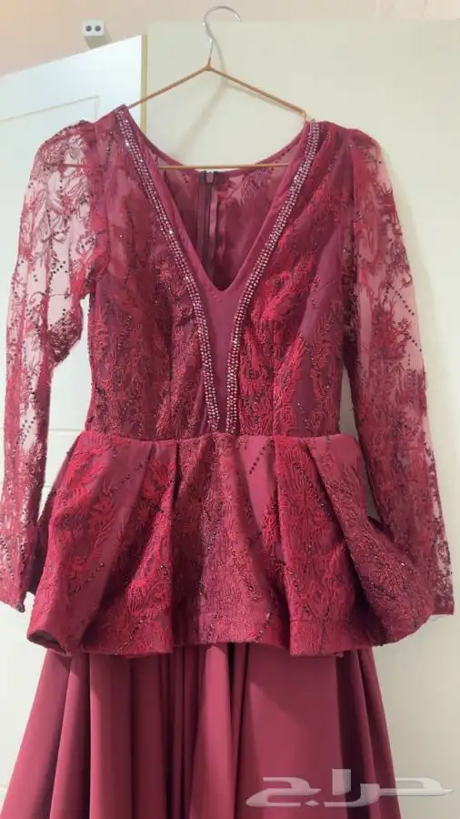 فستان حفلات ومناسبات نظيف للأمانة استخدام مرة وحده 1